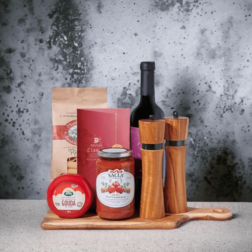 "Charmed" Wine & Cheese Gift Set
