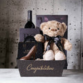 Happy Graduate Wine & Teddy Gift Set