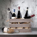 Six Wine Crate with Premium Vintage Wine