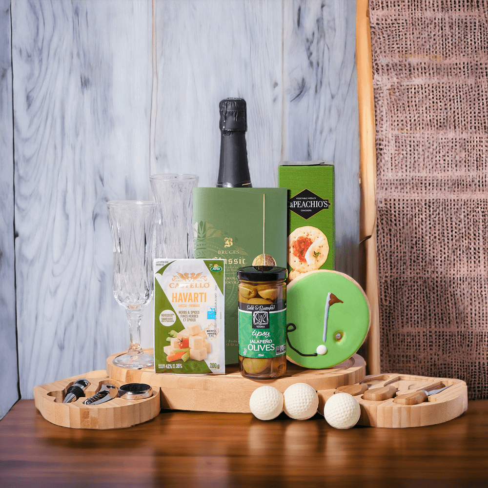 Supreme Elegance Sparkling Wine & Cheese Board