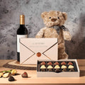 Teddy Bear, Wine, & Chocolate Gift Board