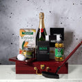 The Golf Lover's Dream Gift Basket - with Champagne