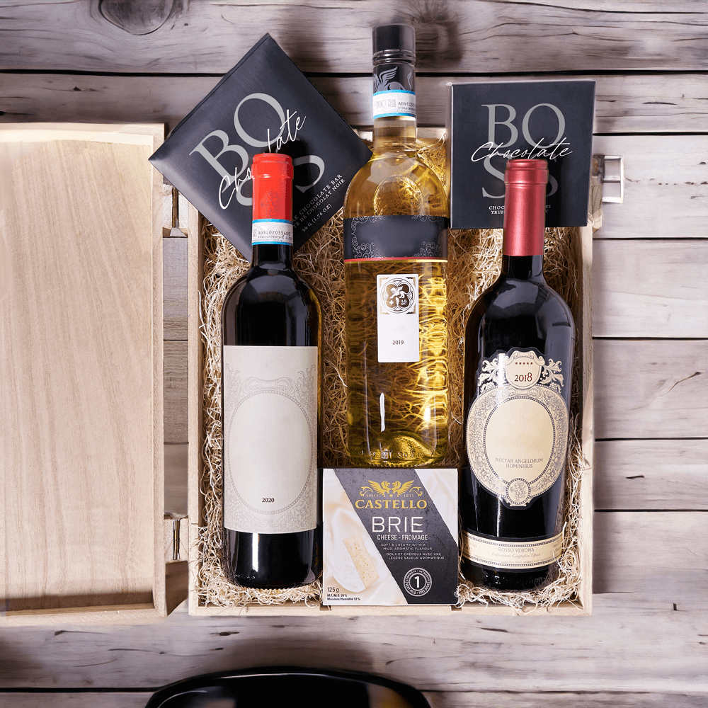 Vintage Wine, Chocolate, & Cheese