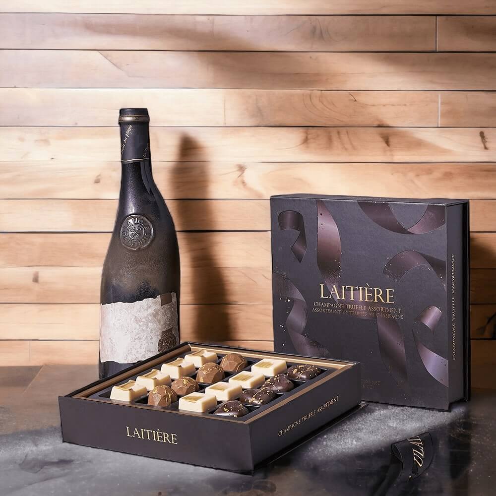 Wine & Truffle Commencement Gift Set