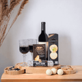 Wine & Chocolate Golf Balls Cutting Board