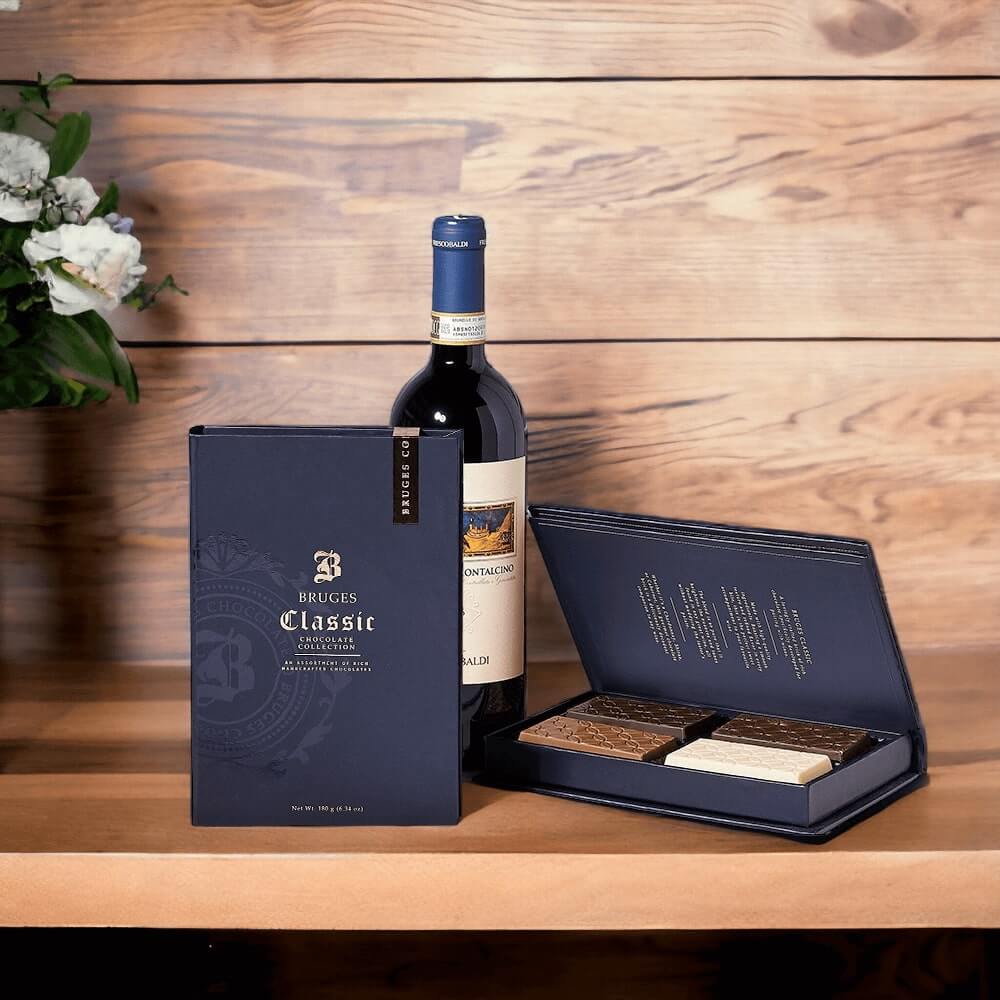 Corporate wine gifts prepared with gourmet pairings by Pairings