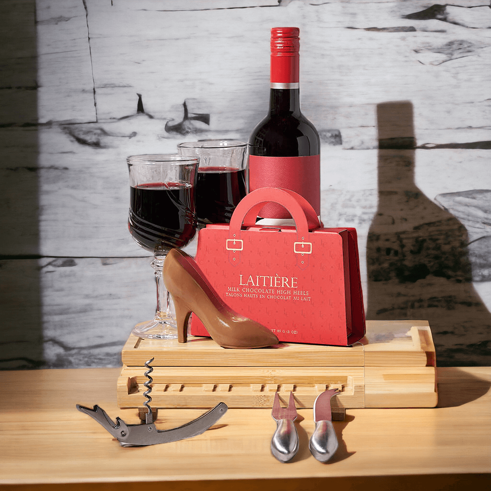 Wine & Chocolate Piano Cheese Board
